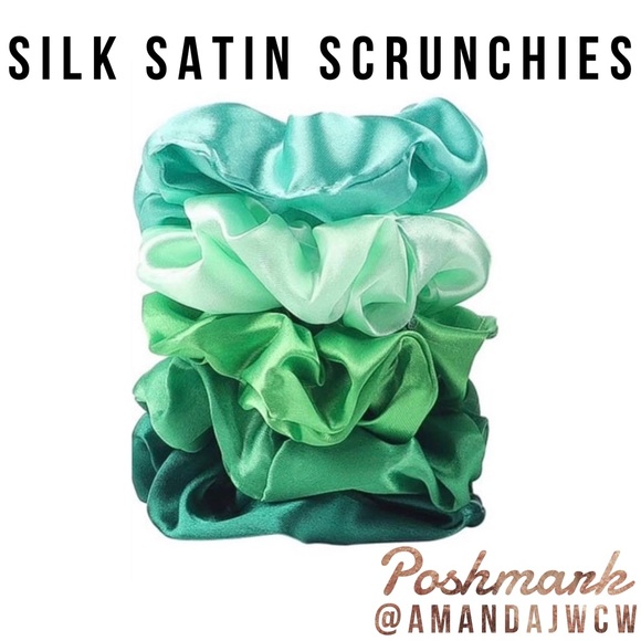 Custom Bundle - 30 Silk Satin Scrunchies - Picture 4 of 12